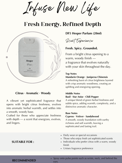 DF5 Hesper Parfum 100ml (Limited Edition)